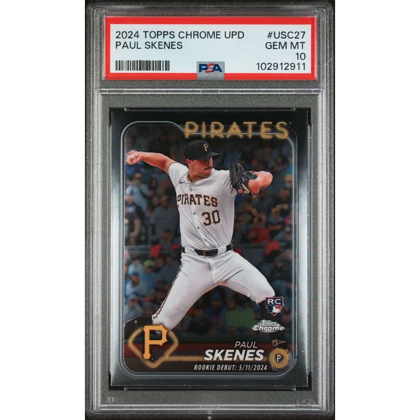 Skenes sports card